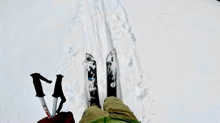 First Time Backcountry Splitboarding Big Sky Montana