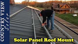 Installing Solar Roof Racking for an Additional 20 Solar panels.  -  IronRidge