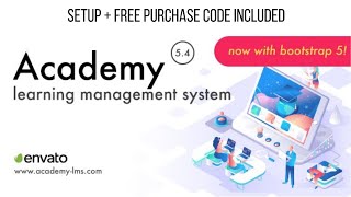 How to setup Academy Learning Management System | 2022