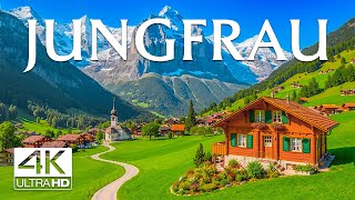 Jungfrau Switzerland 4K | A Dreamlike Journey to the Top of Europe – Ice, Light & Clouds