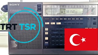 Voice Of Turkey on 17 815 kHz Turkish service from Emirler, Gölbaşı transmitter with Sony ICF-2001D
