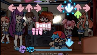 Crucify - Yuri Mix | FNF Doki Doki Takeover Plus+ ( FC )
