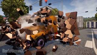 Clay Wall Destruction - ETS/ATS Particle Destruction Mod Concept -Truck Sim
