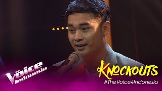 Dimas - Perfect | Knockouts | The Voice Indonesia GTV 2019
