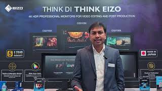 EIZO at Broadcast India 2025 | Insights on Color Accuracy & Professional Display Technology