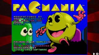 PacMania - SEGA Genesis Game Play