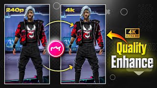 4k quality tutorial free fire| how to make free fire 4k quality video Quality improve tutorial 4k