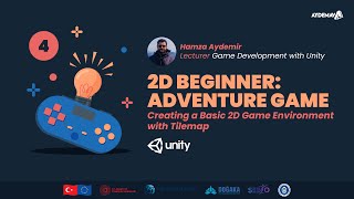 4. Creating a Basic 2D Game Environment with Tilemap | Unity 2D Beginner: Adventure Game
