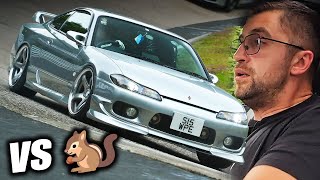 How Did He Survive?! Nissan S15 vs. Nürburgring Squirrel