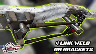 INSTALLING TCI SQUAREBODY 4 LINK KIT W/ WELD ON BRACKETS (C10 BUILD 4)