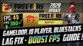 Pubg Mobile Free Fire Lag Boost FPS All Emulator Boost Performance For Low End PC 2020 Gameloop