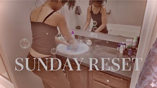 RESET SUNDAY WITH SADE 🧼🧹🫧🧽 