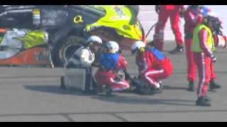 2008 Kansas Lottery 300 - Mark Martin Crash