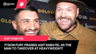 TYSON FURY PRAISES AGIT KABAYEL AS NEXT TO TAKEOVER HEAVYWEIGHTS, RULES OUT FIGHTING EACH OTHER!
