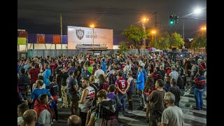 Soy San Lorenzo cubrió la marcha del 23M