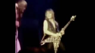 Randy Rhoads/ Ozzy Osbourne ‘Mr Crowley solo’ live.   NY 1981