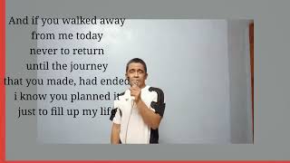 If you walked away...David Pomeranz,,, cover by:ruvie!
