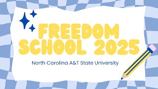 Freedom School Student Impact Video 2025
