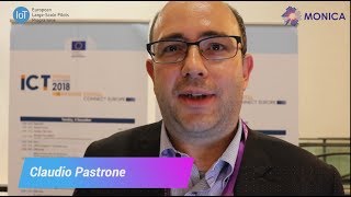 Claudio Pastrone. MONICA.  Interview during ICT 2018 Vienna.