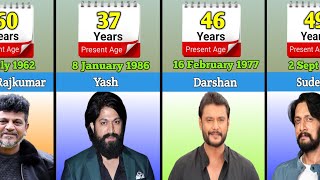 Sandalwood Actors Real Age And Date Of Birth in 2023 || Kannada Actors