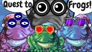 Quest to Frogs! Week 10! The Dungeon Noob Experience! - IdleOn