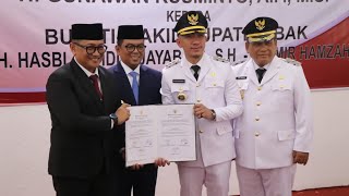 Kapolres Lebak Hadiri Rangkaian Penyambutan Bupati dan Wakil Bupati Lebak