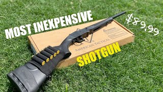MOST INEXPENSIVE Shotgun | American Tactical Nomad 20 Gauge Single Shot (Short Review)