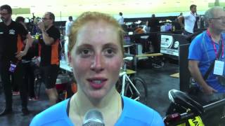 2015 Track Worlds Women's Scratch Race - Allison Beveridge
