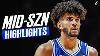Cameron Boozer Duke Mid-Season Highlights | 23.3 PPG, 10 RPG, 4 APG, & 57.6 FG%
