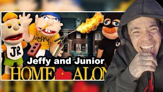 SML Movie: Jeffy And Junior Home Alone! [reaction]