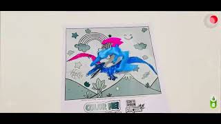 AR PUZZLE create diy colorful dino