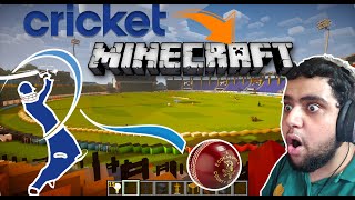 When Minecraft Ghast Challanged  us For Cricket Match XD Funny Moments