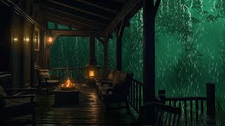 Heavy Rain and Thunderstorm Sounds – Deep Sleep and Relaxation Ambience
