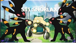(Top 100) Playing Snorlax in the Umbreon Meta (season 11 snorlax gameplay/guide)