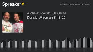 Donald Whisman 8-18-20