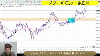 【第2040回】FX初心者講座 奥義【ダブルの圧力】を徹底解説（スーパー有料級）（2025年1月17日）#FX #テクニカル分析 #チャートパターン #ダウ理論 #エリオット波動