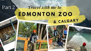 Exploring Canada’s Gems Pt. 2: Edmonton Zoo to Stunning Lake Louise! #lakelouise #alberta #BC #Love