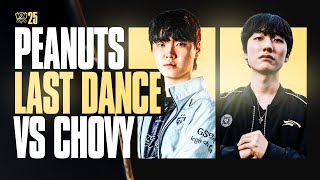THE LAST DANCE PEANUT VS CHOVY IN THE WORLDS QUARTERFINALS - WORLDS 2025 HLE VS GENG