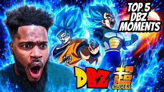 TOP 5 Best RAGE MOMENTS in DRAGON BALL HISTORY! | DBZ DBS