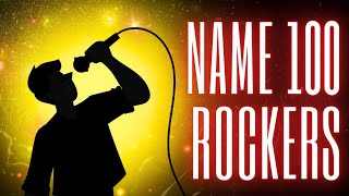 Name 100 ROCKERS 🤘 Guess the Rock Artists Quiz • Rock Music Trivia • Best Top Rock Singers All Time