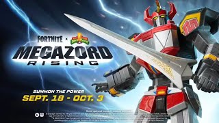 Fortnite X Power Rangers Megazord Gameplay Trailer