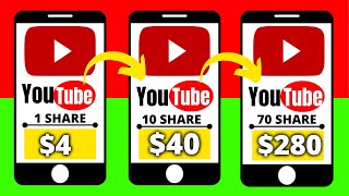 Get Paid To Share YouTube Videos ($4 PER SHARE) How To Make Money Online 2021