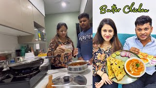 Pre Monsoon in Mumbai and Butter Chicken ❤️ It was AMAZING 😍| #butterchicken #mumbairains