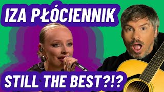 PRO SINGER'S first REACTION to Iza Płóciennik - Crazy | LIVE | The Voice of Poland 15