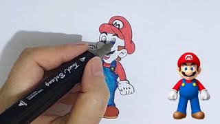 Learn How to Draw Mario Step by Step