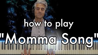 Benson Boone - "Momma Song" PIANO TUTORIAL
