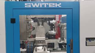 SWITEK IML System with HMD Injection molding machine for 4 cavites cups