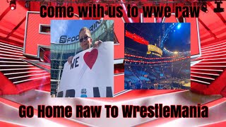 WWE Come With Us To Raw Cody Vs Solo Gunter Vs dolph Go Home Raw To WrestleMania