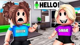 I Made MY BEST FRIEND Reveal Her VOICE.. (Brookhaven)