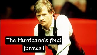 Alex Higgins plays a genius shot in his last ever snooker match